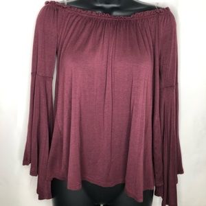 Fashion Nova Bell Sleeve Top